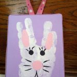 Easter Bunny Handprint