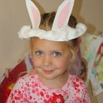 Easter Bunny Paper Plate Hat