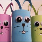 Paper Roll Easter Bunny
