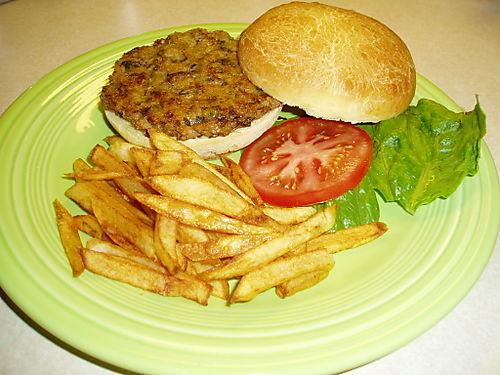 Veggie Burger for Lunch
