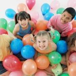 Kids Playing with balloons