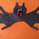 Hand Print Bat Craft