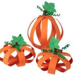 paper crafts Jack o lantern