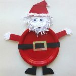 Paper Plate Santa