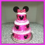 Minnie The Mouse Diaper Cake