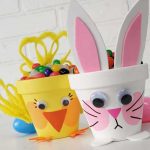 Paper Cup Easter Chick n Bunny