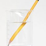 Bending Objects in a Glass