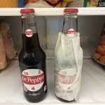 Soda Bottle Paper Towel Cooling