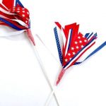 Ribbon Wand With Flag