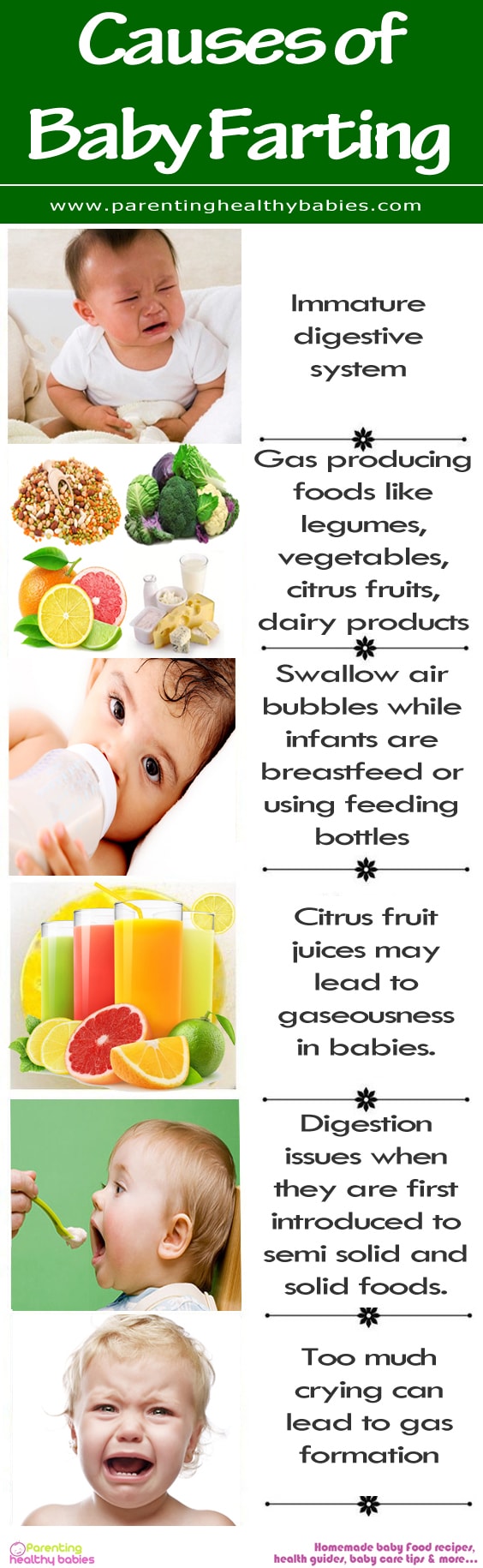 baby farts a lot 6 months Aide Vo