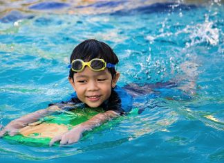 Children Swimming