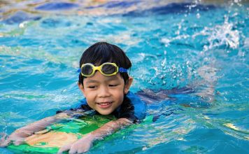 Children Swimming