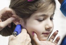 baby ear piercing care