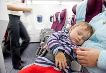 how old does a child have to be to fly