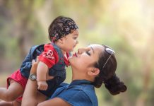 indian mother baby