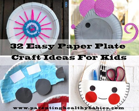 Paper plate crafts