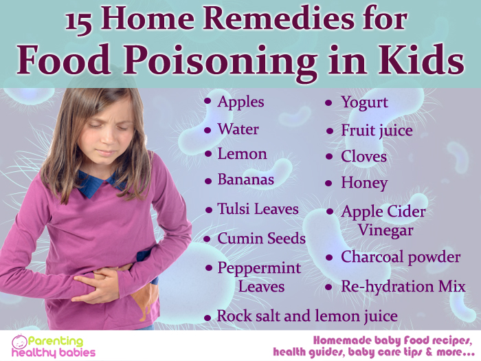 food poisoning in toddlers, signs of food poisoning in kids, food poisoning kids, home remedies for food poisioning