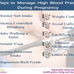 Ways to Manage High Blood Pressure during Pregnancy