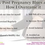 Post Pregnancy Blues and How overcome it