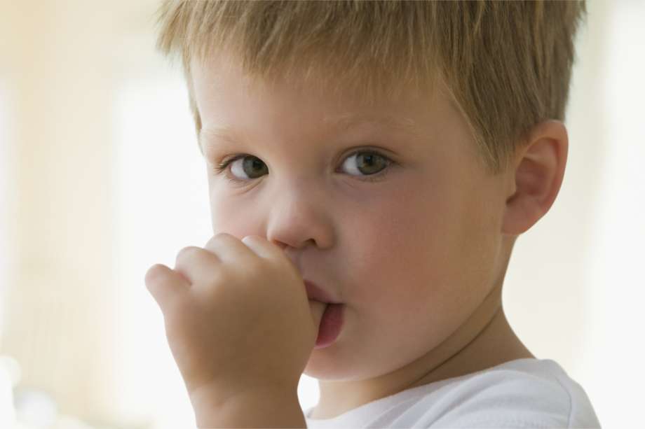 Thumb sucking habit