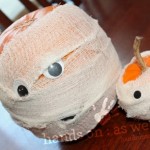 Pumpkin mummy