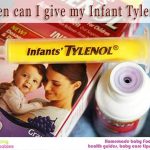 When can I give my Infant Tylenol?