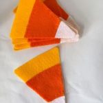 candy corn banner