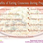 benefits of eating couscous during pregnancy