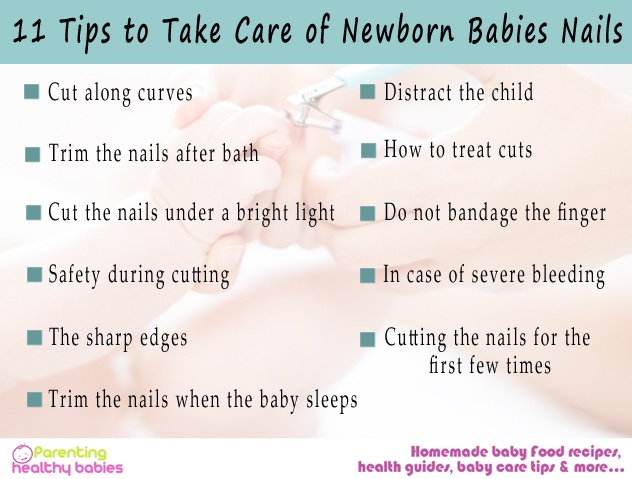Newborn Babies Nails