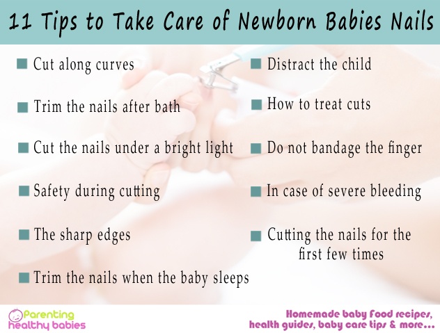 Newborn Babies Nails