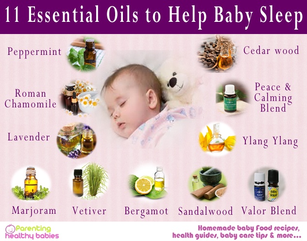 baby sleep oils