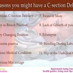 11 Reasons you might have a C-section Delivery