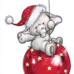 Getting baby’s first Christmas ornament