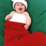 Getting baby’s first Christmas ornament
