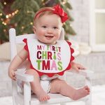 Baby’s first Christmas outfit
