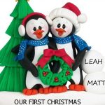 Getting baby’s first Christmas ornament