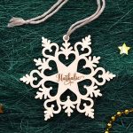 Getting baby’s first Christmas ornament
