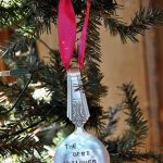 Getting baby’s first Christmas ornament