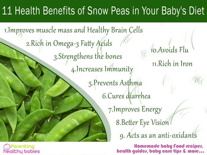 Snow Peas benefits