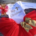 Baby’s first Christmas outfit