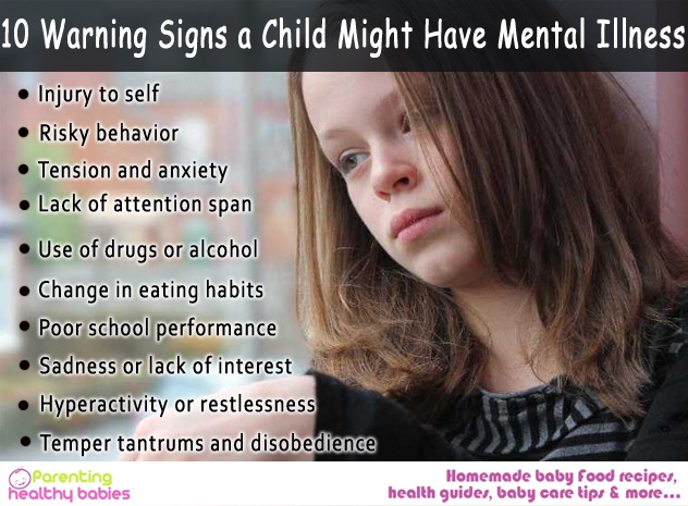 potential psychological problems in a child