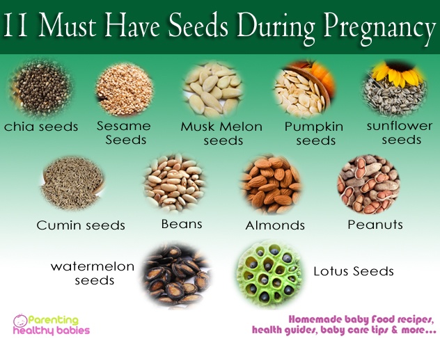 seeds during pregnancy