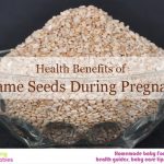 Health benefits of sesame seeds during pregnancy