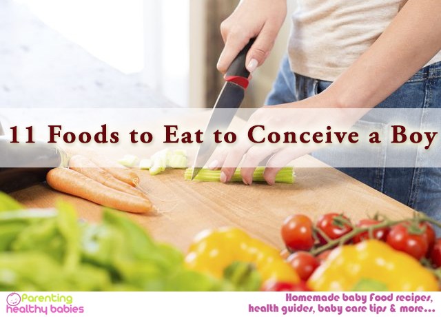 Foods to Eat to Conceive a Boy