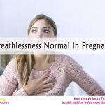 Shortness of breath in pregnancy