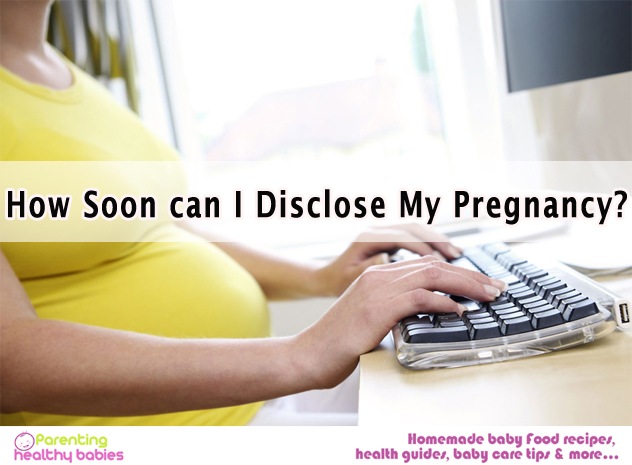 disclose my pregnancY