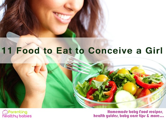 11 food to eat to conceive a girl