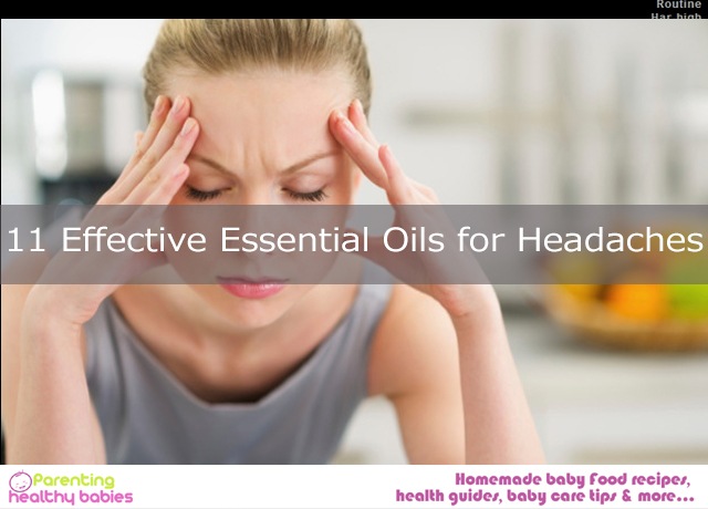 Oils for Headaches
