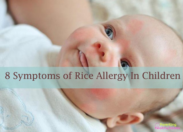 rice allergy in children