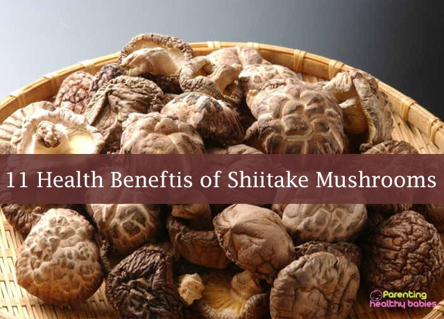 shiitake mushrooms benefits